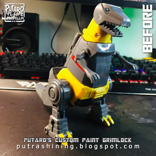 Putaro's Transformers Grimlock Hand Painted