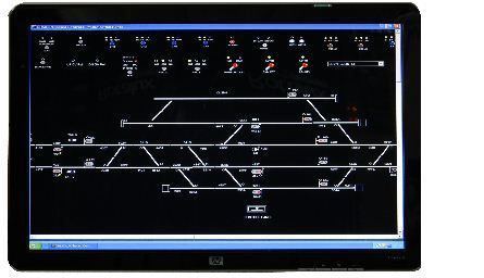 VDU - VISUAL DISPLAY UNIT Railway Signal Control