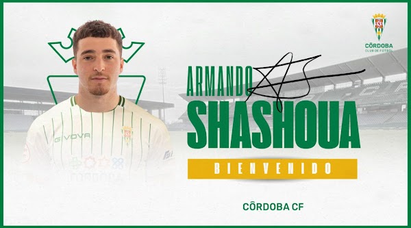 Oficial: Córdoba, firma cedido Shashoua