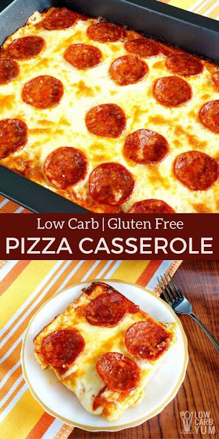 Low Carb Pizza Casserole Recipe