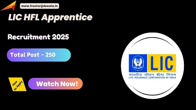LIC HFL Apprentice Recruitment 2025 – Apply Online for 250 Posts