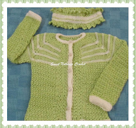 crochet girls sweater