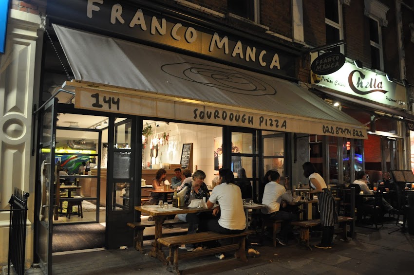 Restaurante Franco Manca- Londres (UK)
