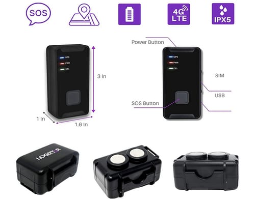 Logixtar GL310MG Mini GPS Tracker with Magnet Case