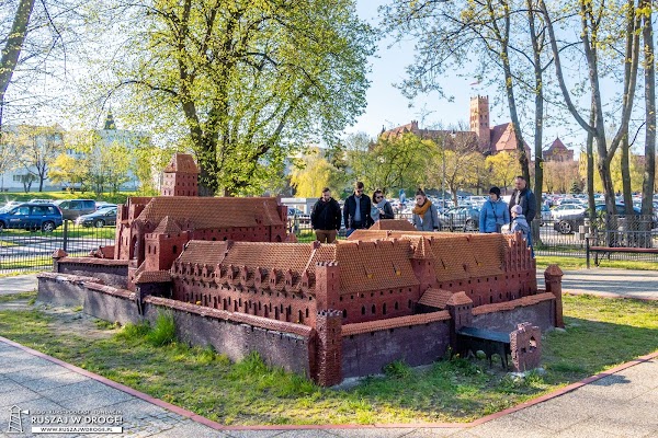 Miniatura zamku krzyżackiego w Malborku