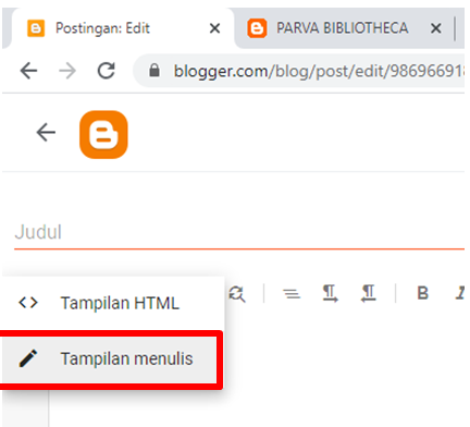 Cara Menampilkan Dokumen di Blog