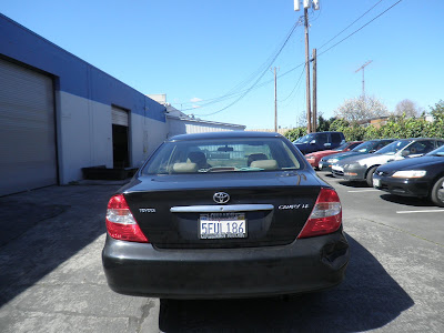 Toyota Camry collision repair at Almost Everything Autobody