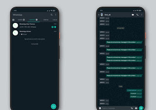Stock Dark Theme For YOWhatsApp & Fouad WhatsApp