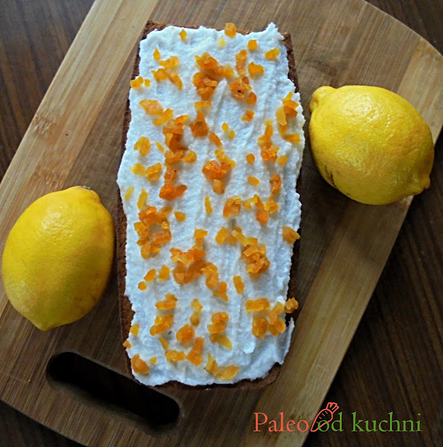 Ciasto marchewkowo-cytrynowe (bez zbóż, bez nabiału)