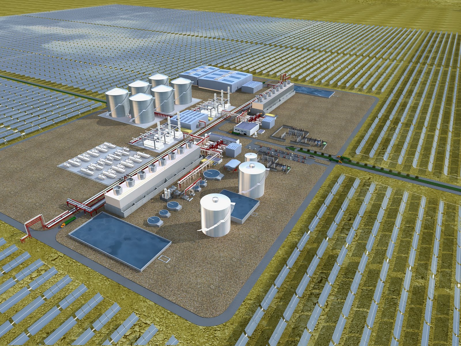  Solar for 250 MW CSP Plant in Arizona ~ Ideas, Inventions And