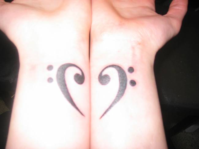 Heart Tattoos For Wrist