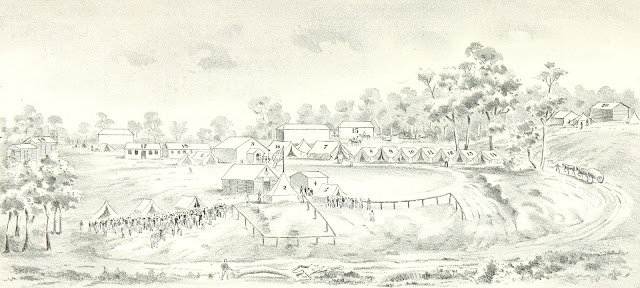 Bendigo Government Camp 1853