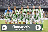 REAL BETIS BALOMPIÉ. Temporada 2023-24. Rui Silva, Luiz Felipe, Marc Roca, Willian José, Germán Pezzella, Guido Rodríguez. Héctor Bellerín, Isco, Ayoze, Rodri y Miranda. REAL BETIS BALOMPIÉ 1 🆚 RAYO VALLECANO DE MADRID 0 Sábado 02/09/2023, 21:00 horas. Campeonato de Liga de 1ª División, LaLiga EASports, jornada 4. Sevilla, estadio Benito Villamarín: 50.619 espectadores. GOLES: ⚽1-0: 53’, Willian José.