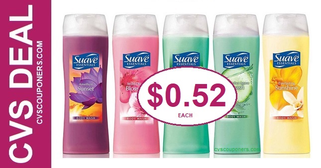 CVS Suave Body Wash Deal $0.52 9-29-10-5