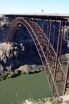 Perrine Bridge over the Snake River Canyon in Twin Falls, Idaho