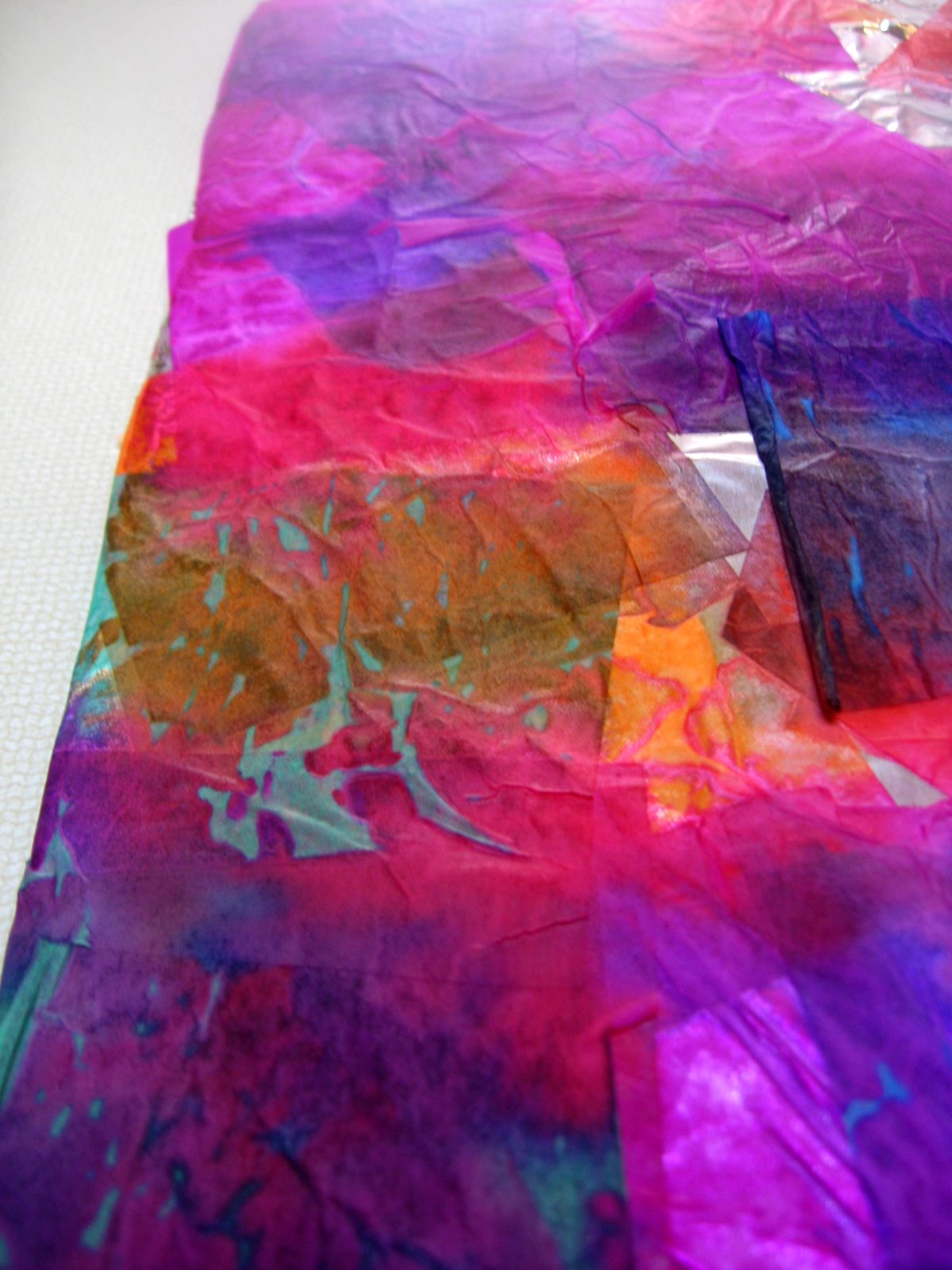 Tissue Paper Art Projects 8