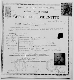 Nansen passport circa 1929