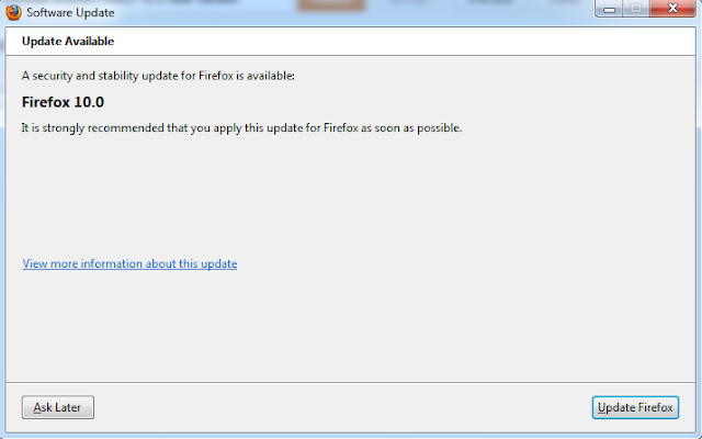 Download Mozilla Firefox 10.0 New Version