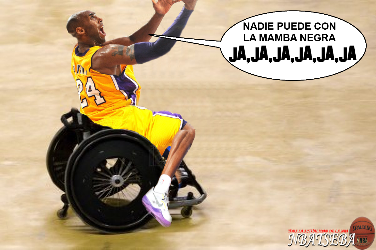 Humor: Kobe ya tiene plan B para su lesion ~ NBA TSEBA