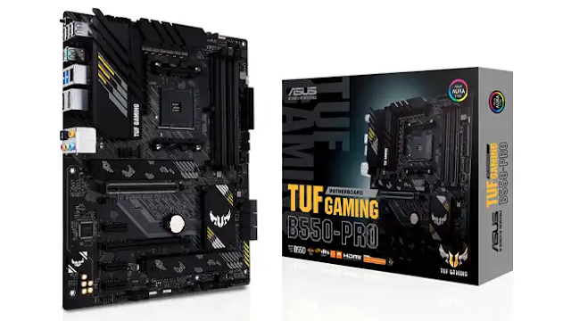 ASUS Unveils TUF Gaming B550-PRO Board for AMD Ryzen 5000 Processors