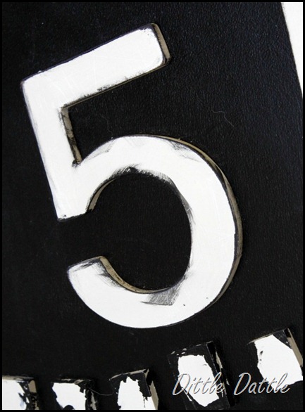 Clock numbers