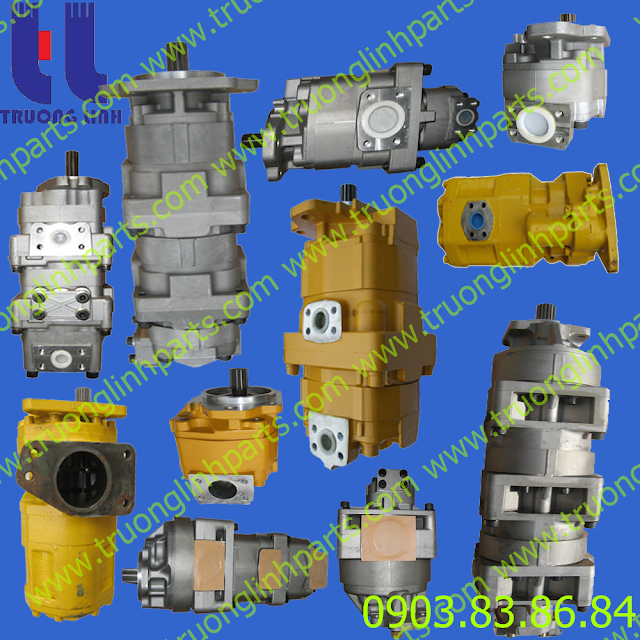 Bơm thủy lực xe xúc đào Komatsu PC20, PC28, PC30, PC38, PC40, PC50, PC60 