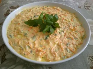 Изпитана рецепта за фалшива картофена салата с яйца