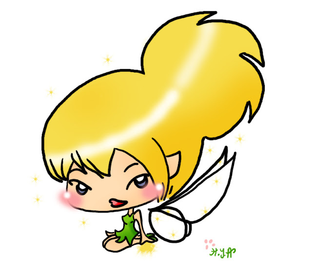 Tinker Bell Chibi por Harue-YA