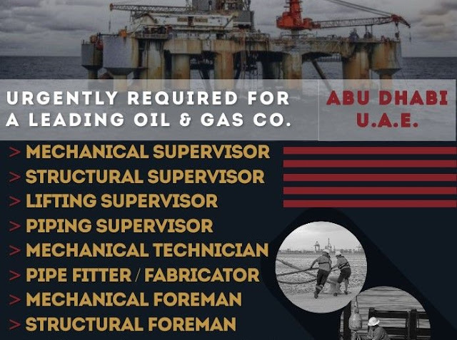 Offshore jobs in UAE - Oil & Gas company
