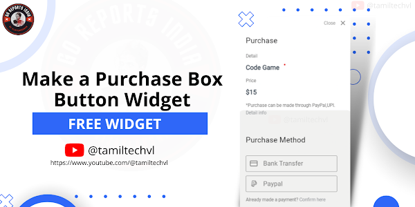 How to Make a Purchase Box Button Widget 2023
