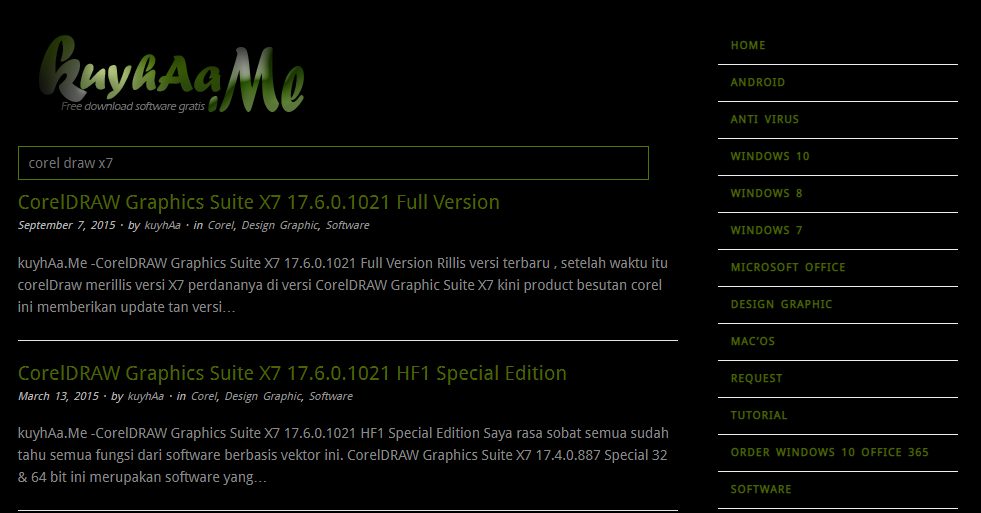 Cara Download Corel Draw X7 Full Version Gratis di Laptop Infotechku