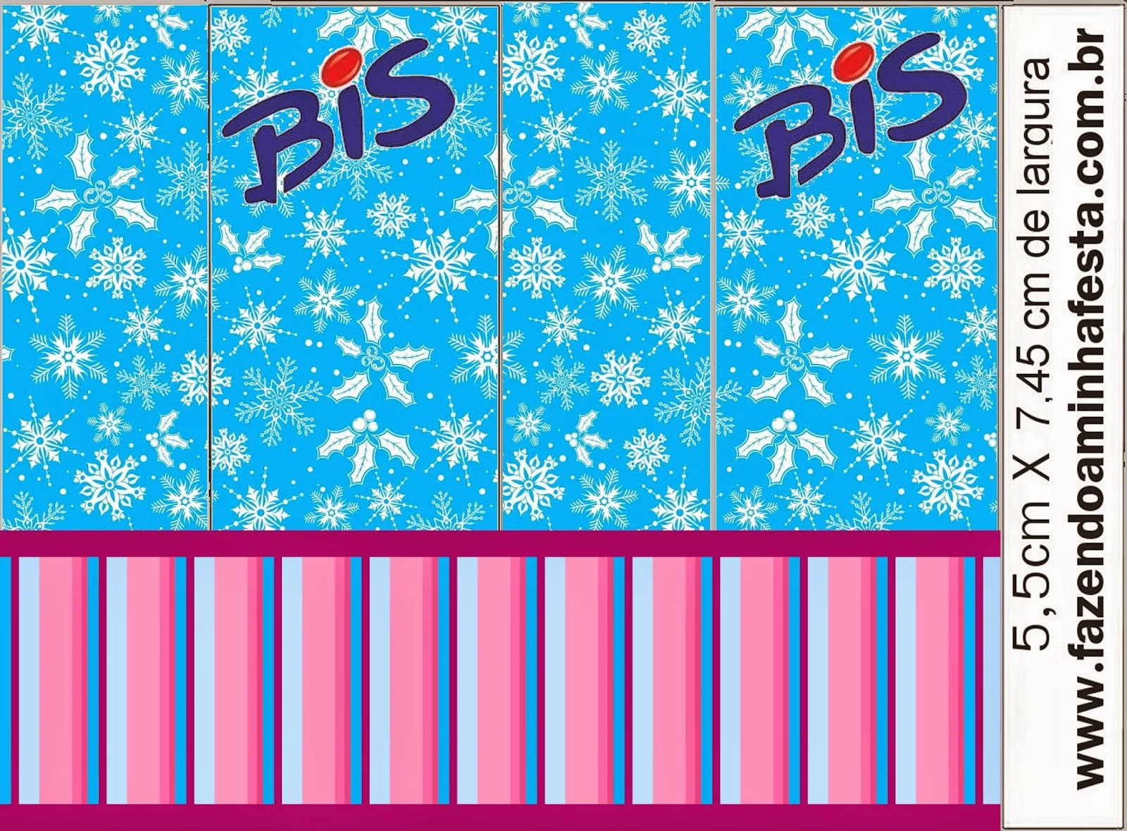 Frozen Purple and Light Blue Free Printable Candy Bar Labels.