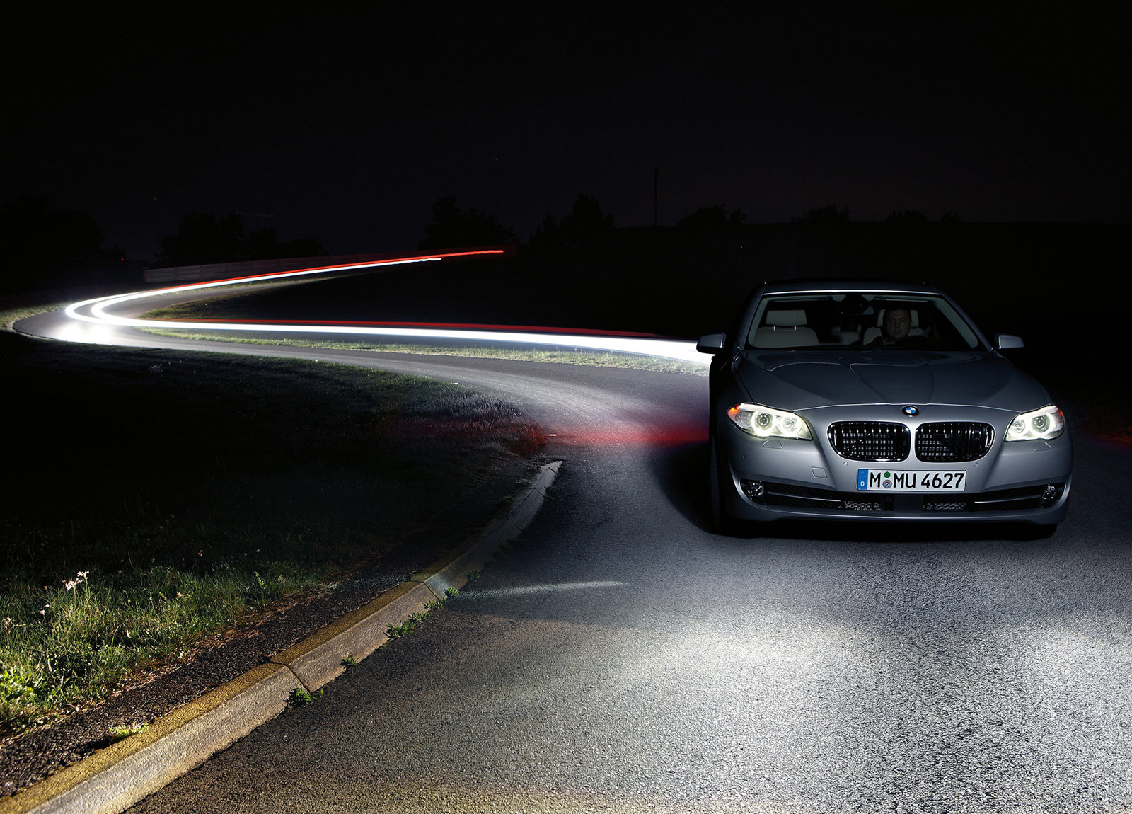 bmw 5 series at high speed bmw 5 series front