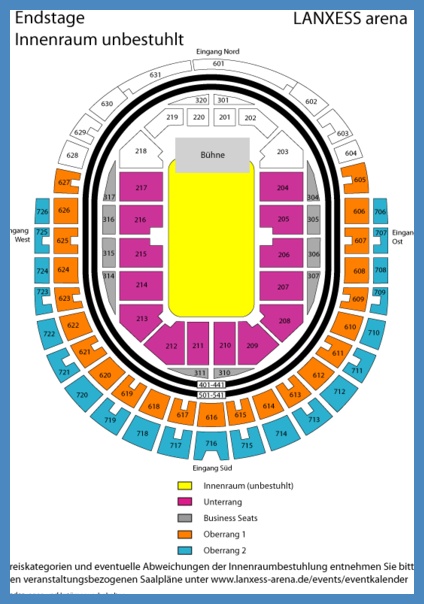 Lanxess Arena Pläne der Halle und Sitzplätze from Lanxess arena sitzplan, lanxess arena sitzplan unterrang, sitzplan lanxess arena unterrang, köln lanxess arena sitzplan, 