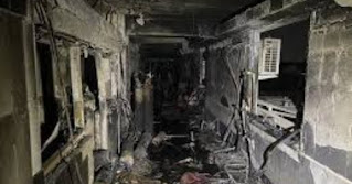 Baghdad hospital kills 82 people The fire broke out on Saturday in Ibn Khatib hospital - Routers