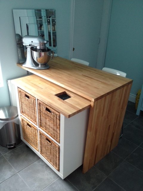 Expedit Rolling Kitchen Island