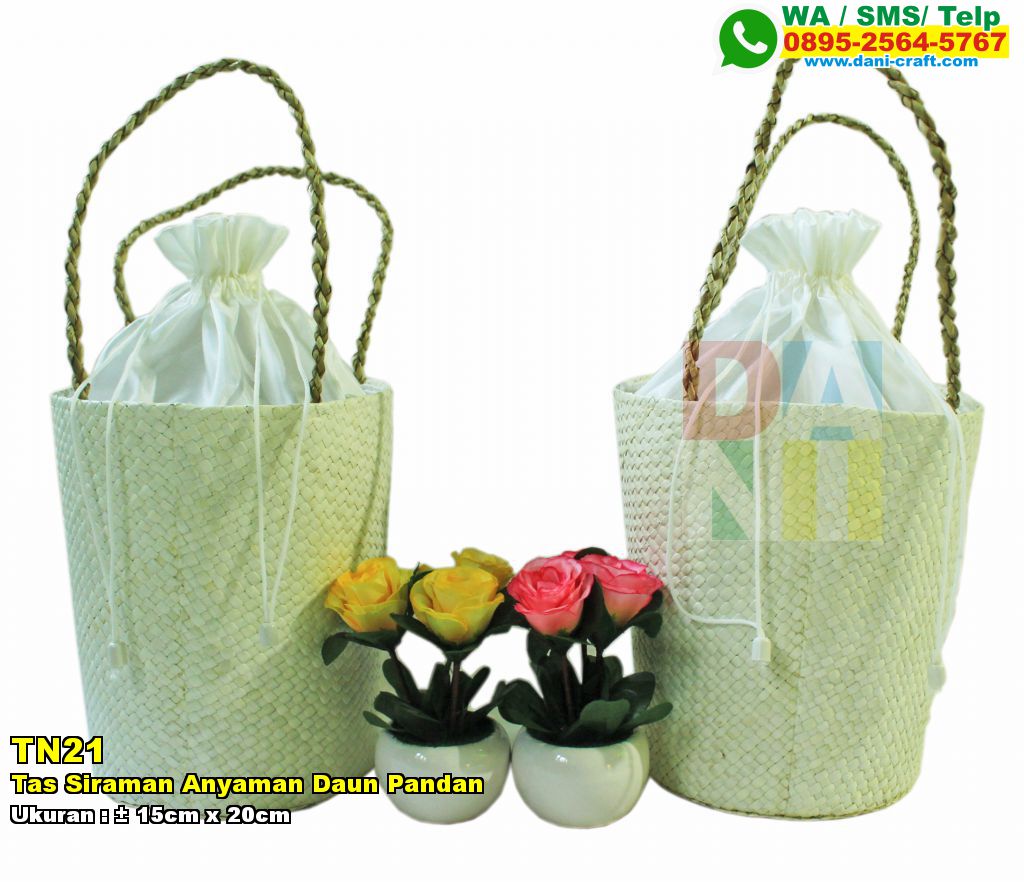  Tas  Siraman Anyaman  Daun Pandan Souvenir Pernikahan