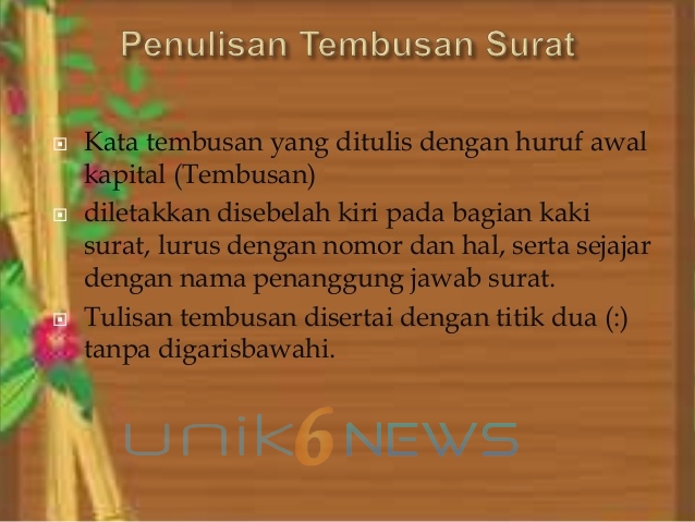 Aturan Cara Penulisan Surat Resmi yg Benar dan Contoh Lengkap