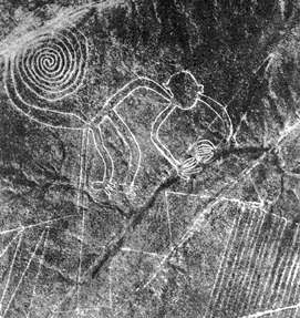 Nazca Lines - monkey