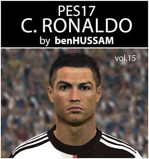 PES 2017 Faces Cristiano Ronaldo by BenHussam