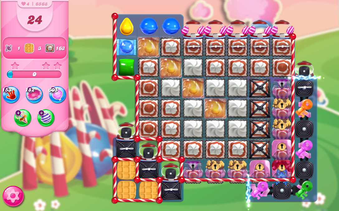 Candy Crush Saga level 6568