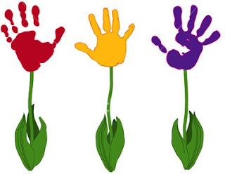 image of painted flowers