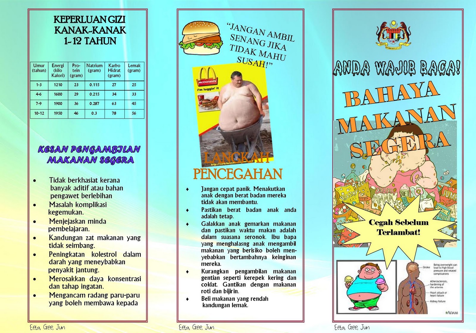 Contoh Brosur Bazar Makanan - Contoh O