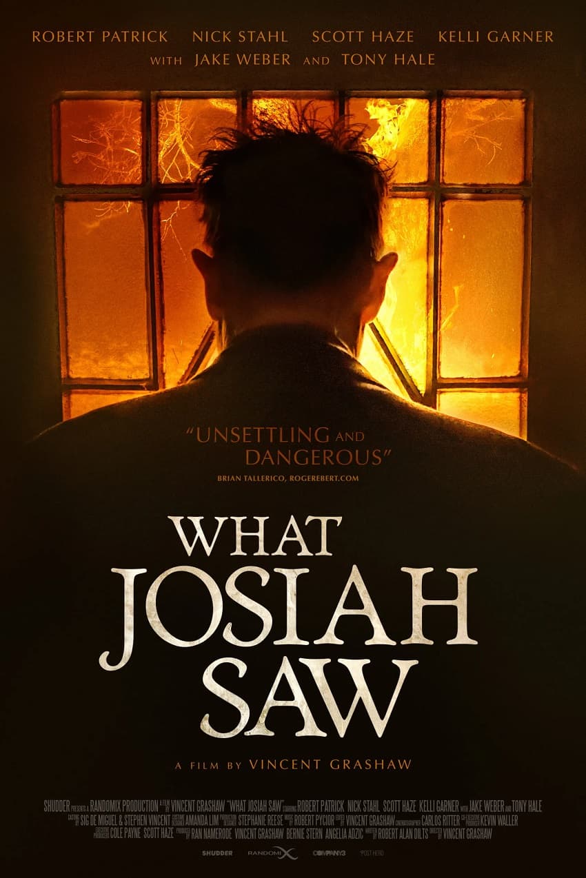 Shudder показал трейлер мистического хоррора «Что видел Иосия» - Постер