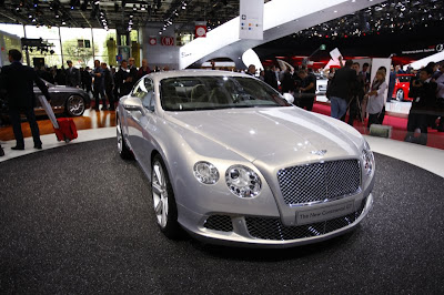 2011 Bentley Continental GT appeared in all its glory Paris 2010 Live