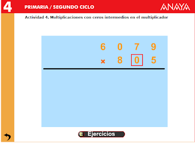  MULTIPLICACIONES CON CEROS INTERMEDIOS