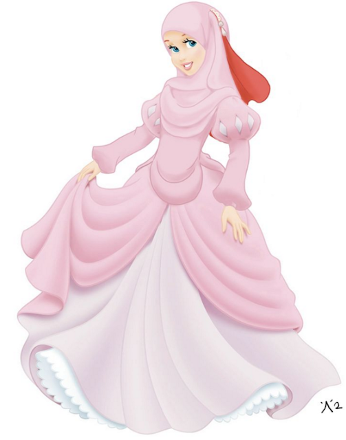 Princess Disney Menggunakan Hijab