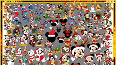 Mickey y sus amigos de santa claus