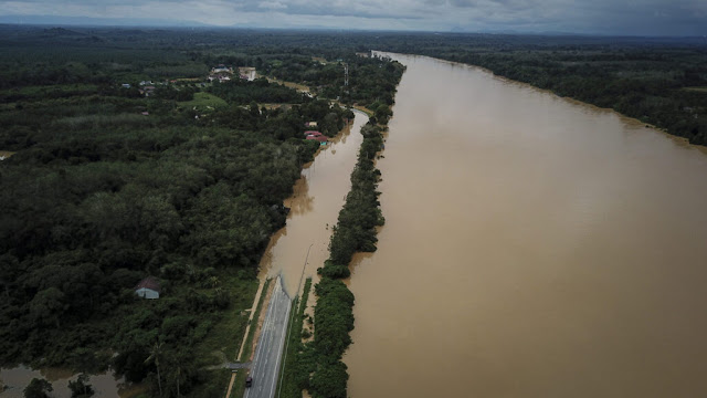 6 sungai di lima negeri lepasi tahap amaran