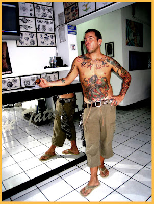 Have YOU ever stood in a Mexican tattoo shop with out a shirt on